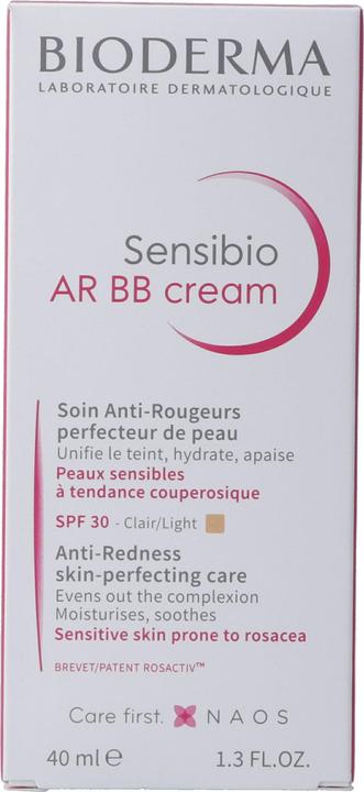 Bioderma Sensibio AR BB Cream soin anti rougeurs Tb 40 ml (Beige)