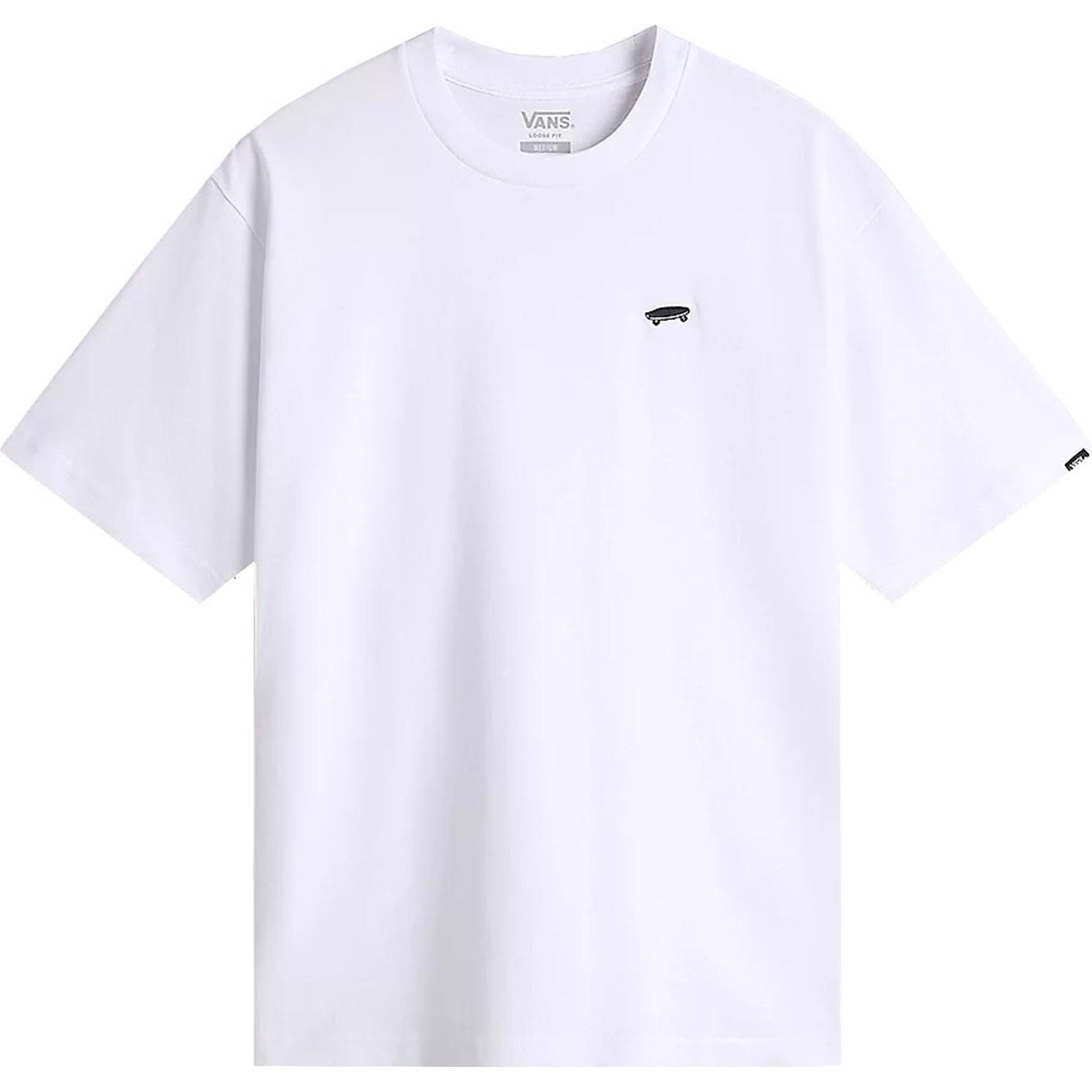 Vans, Herren, Shirt, SALTON LOOSE SS White, Weiss, (XL)