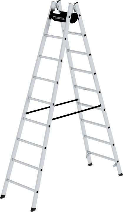 Produktbild Munk Sprossen-Stehleiter 2x9 Sprossen (Stehleiter, 270 cm)