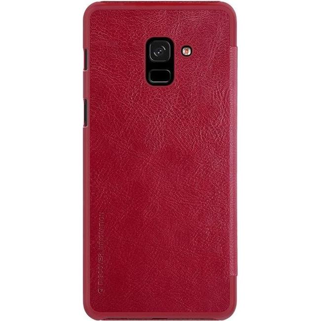 Thumbnail - Nillkin Qin Series (Samsung Galaxy A8 (2018)), Smartphone Hülle, Rot
