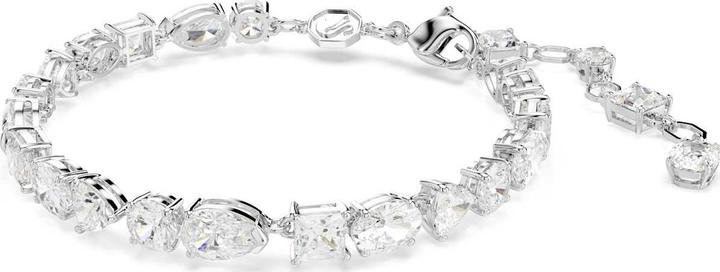 Immagine prodotto Swarovski Mesmera Armband Verschiedene Schliffe Weiss Rhodiniert (20.50 cm, Metallo Swarovski)