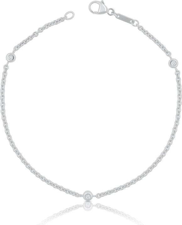 Muau Rundanker (19 cm, 750/18K Weissgold)