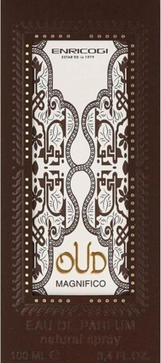 Actual product image Enrico Gi Oud Magnifico by Eau de Parfum Spray (Unisex) 100 ml (Eau de parfum, 100 ml)