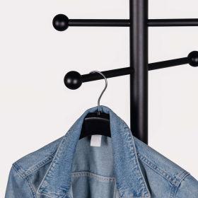 Produktbild Maul Kleiderbügel MAULalma, Kunststoff, 20 St/Pack, schwarz (20x)