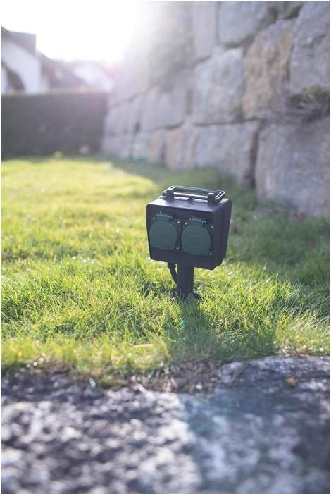 Produktbild Brennenstuhl Gartensteckdose (4x, CEE 7/3, 10 m)