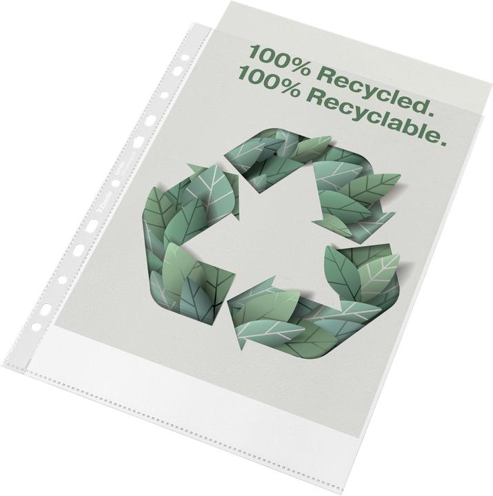 Produktbild Esselte Prospekthülle 100% recycelt A4 (A4, 100x)