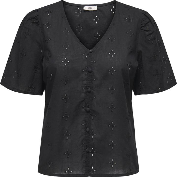 JdY Normal geschnitten Hemdkragen Voluminöser Armschnitt Hemd Hemd