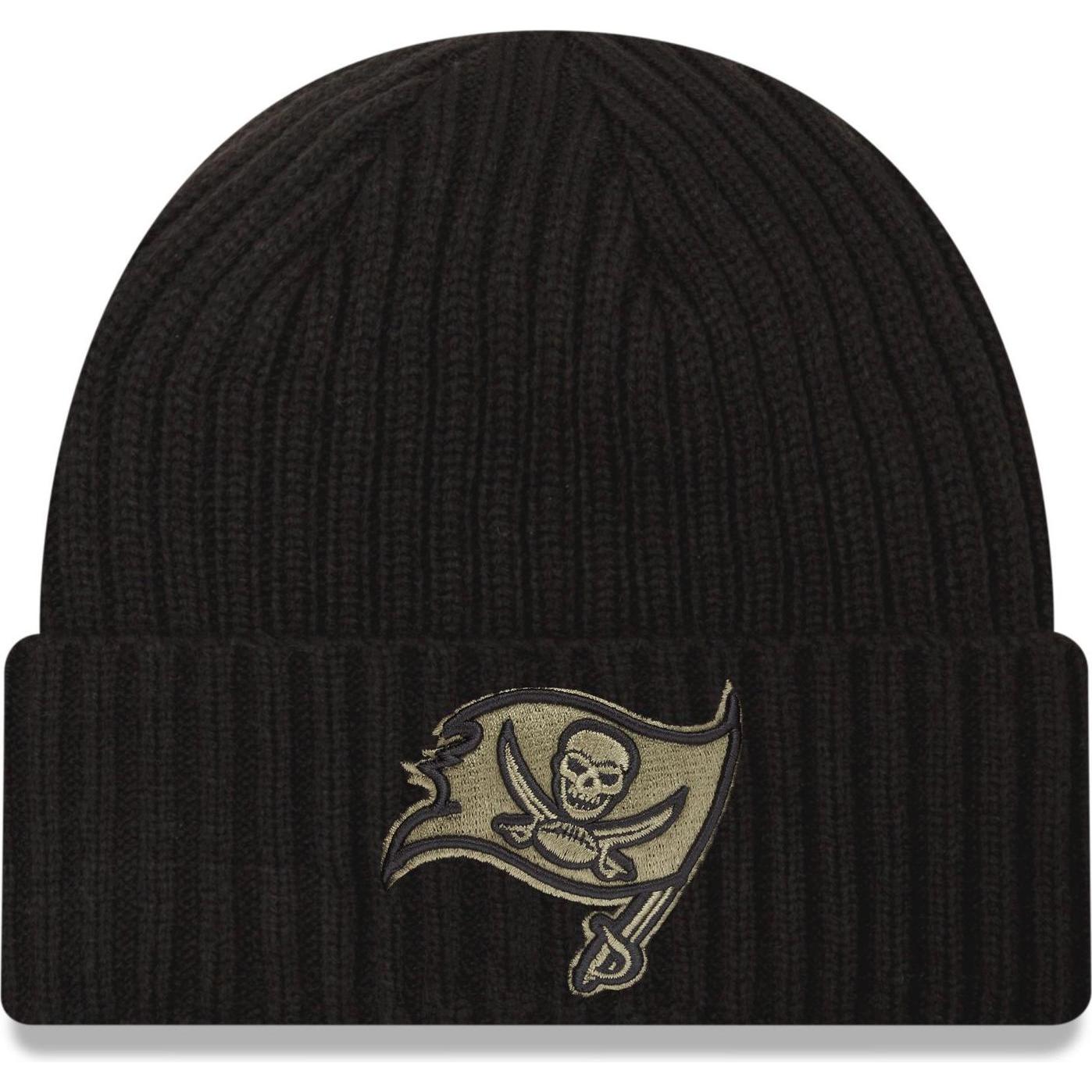New Era, Herren, Mütze, Salute To Service 2020 NFL Beanie, Schwarz, (One Size)