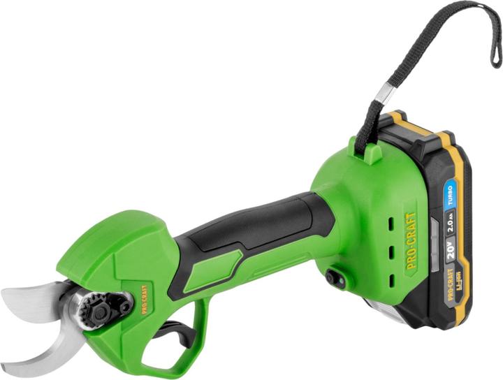 Produktbild Procraft ES25Li Akku Astschere Gartenschere 20 V 25 mm + 1x Akku 2,0 Ah + Ladegerät