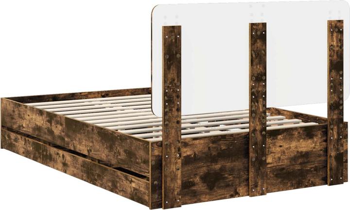 Actual product image vidaXL Moderner Bettrahmen (120 x 200 cm)