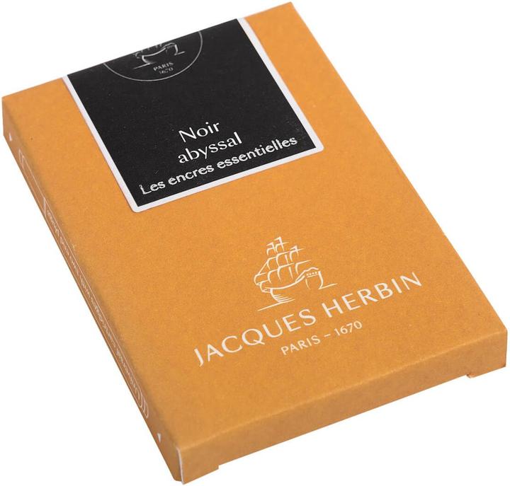 Actual product image Jacques Herbin Cartridges (Black, 7 pcs.)