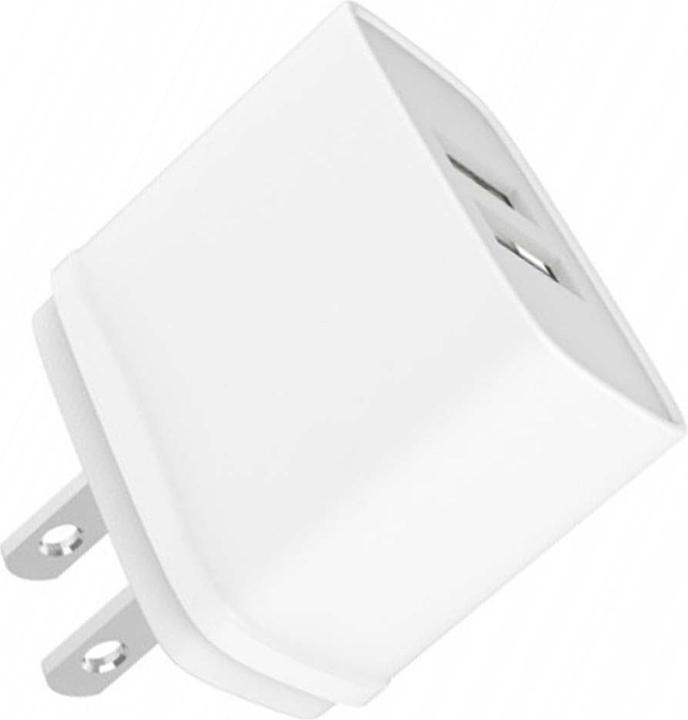 Produktbild Jaym Doppeltes Netzladegerät USB-A 12 W 2,4A US-Stecker (12 W)