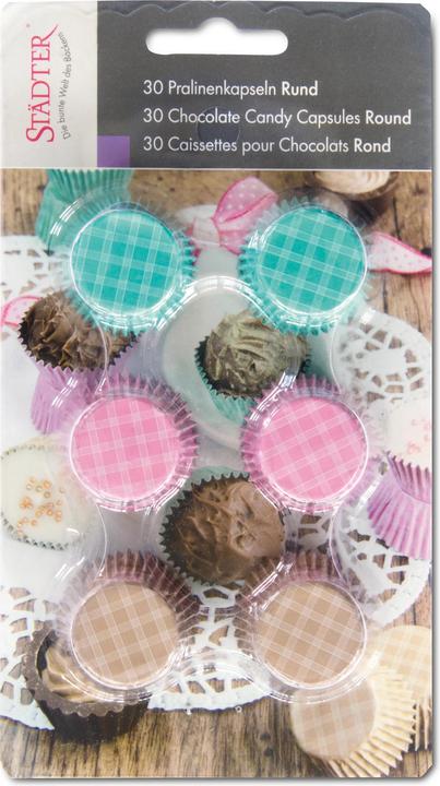 Produktbild Städter Pralinenkapseln Rund aus Aluminium