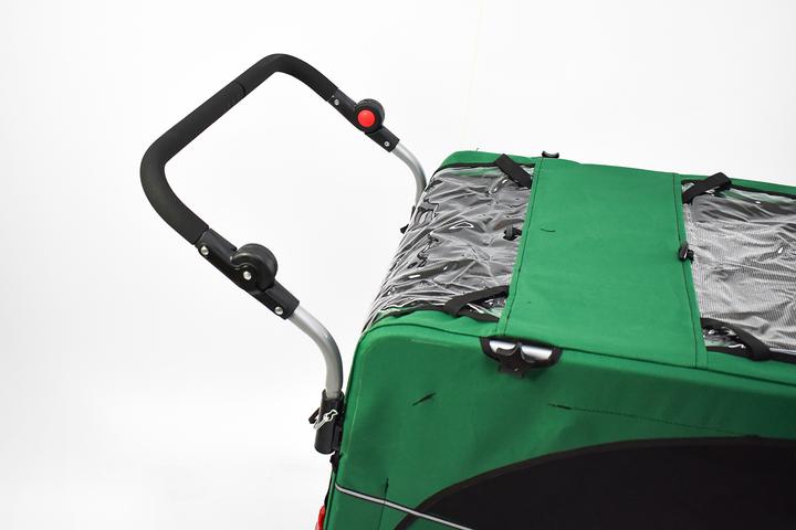 Produktbild Roony Remorque à vélo 2en1 pour chien XL avec suspension