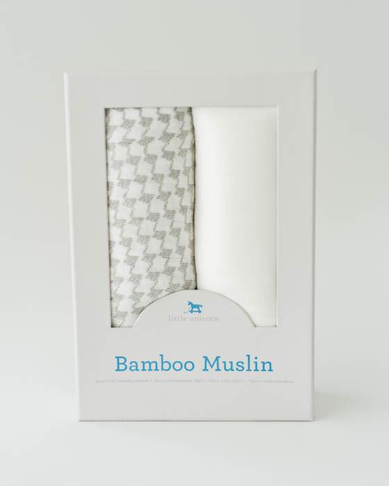Produktbild little unicorn Deluxe Bamboo Swaddle 2 Pack (120 cm, 120 cm)