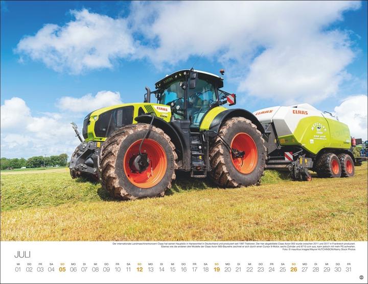 Actual product image Starke Traktoren Posterkalender 2026 (44 x 34 cm)