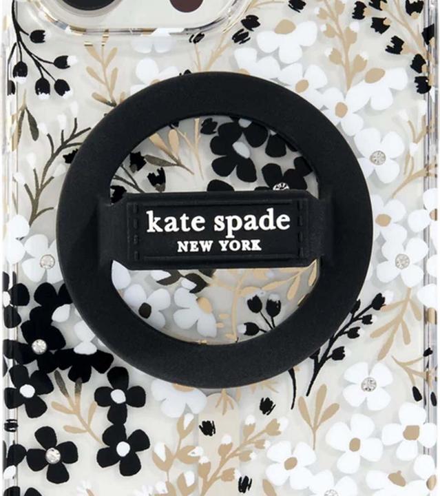 Image du produit Kate Spade Magnetischer Schlaufengriff – MagSafe Fingergriff (Schwarz)