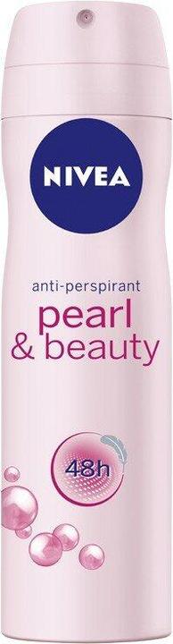 Actual product image NIVEA Pearl & Beauty Antiperspirant 48H 150ml (Spray, 150 ml)