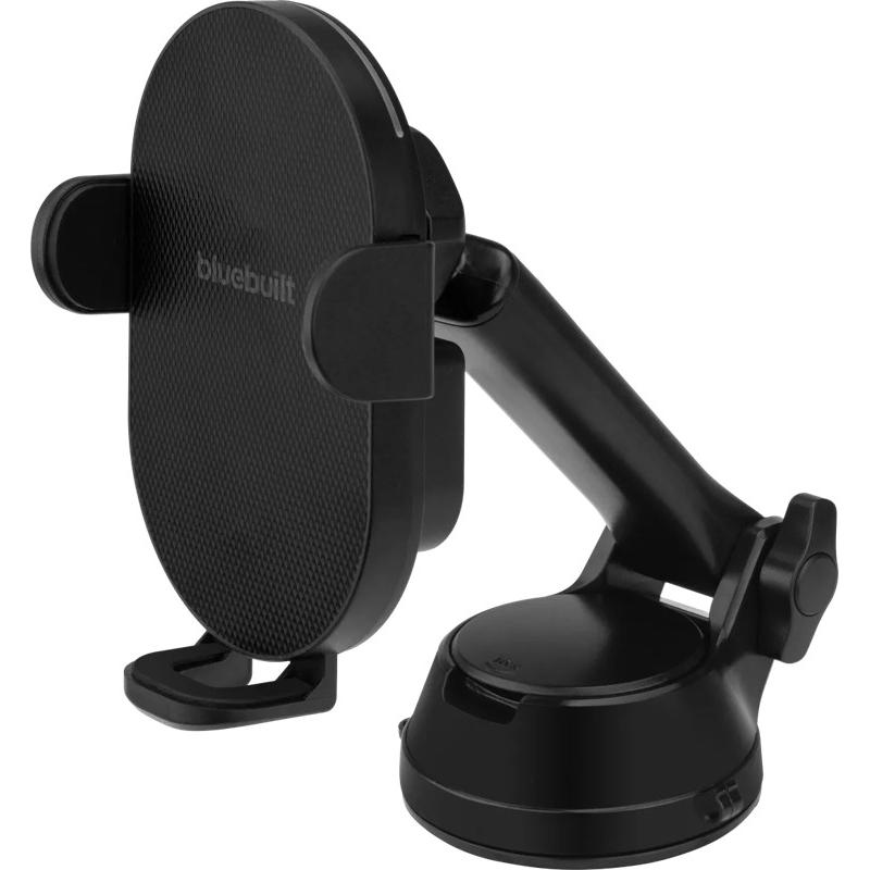 Bluebuilt Auto Telefoonhouder met Zuignap Dashboard/Luchtrooster met Draadloos Opladen, Supporto per smartphone, Nero
