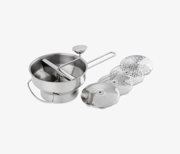 Actual product image EVA Strainer 4pcs set silver coloured