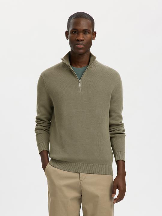 Actual product image Selected Half-zip jumper (L)