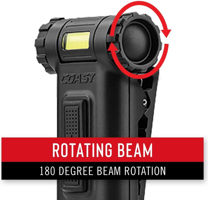 Actual product image Coast HX4 clip-on torch - red light (7.60 cm, 80 lm)