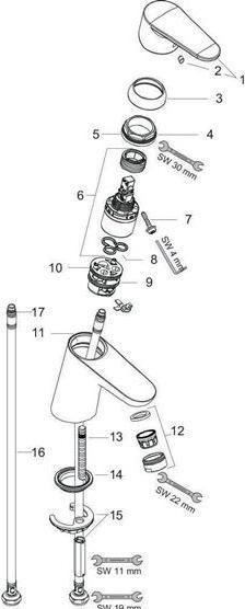 Produktbild hansgrohe Focus Chrom
