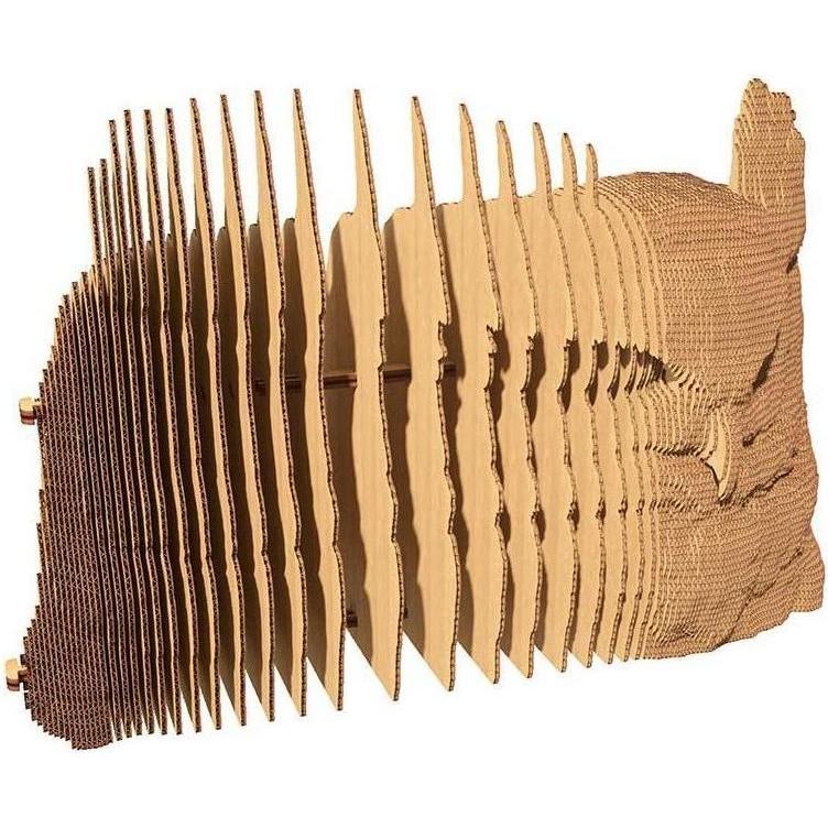 Thumbnail - Cartonic Eule - 3D Modell aus Karton