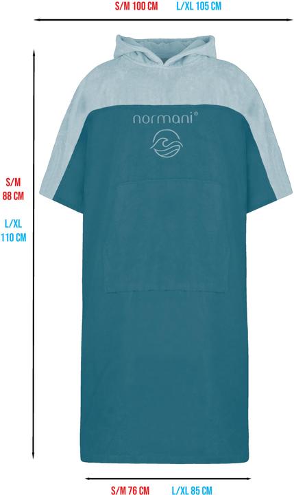 Image du produit Normani Poncho de surfeur Kuta pour femme - 8779 (L)