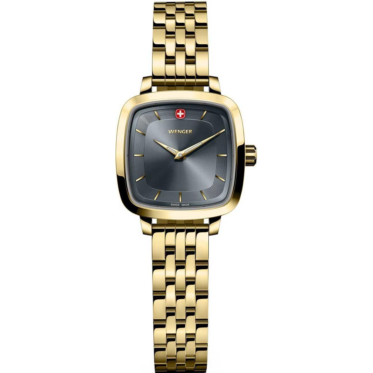 Wenger, Armbanduhr, Vintage Classic 01.1911.106, Gold, (Swiss Made)
