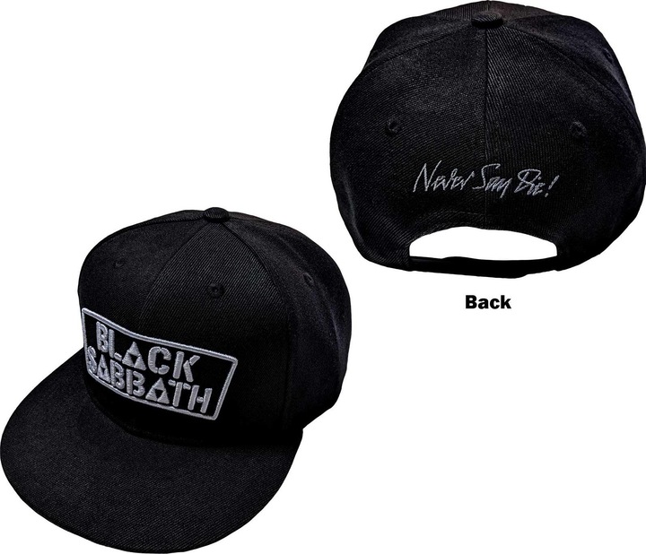 Produktbild Black Sabbath Never Say Die Snapback Cap