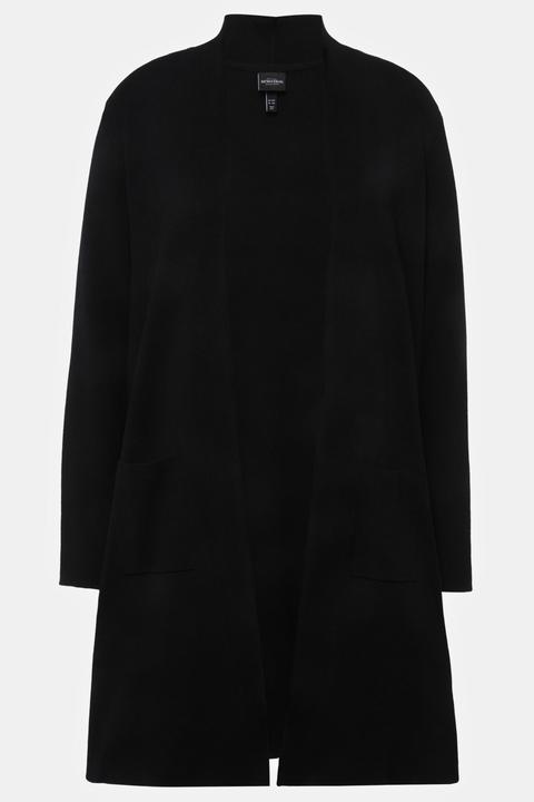 Produktbild Ulla Popken Strickjacke, lange, offene Form, weicher Feinstrick (50)