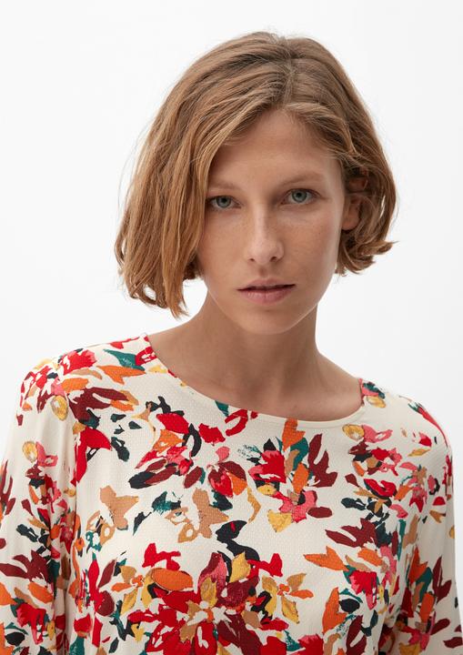 Immagine prodotto s.Oliver T-Shirt Materialmix-Bluse mit Print (40)