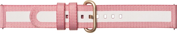 Produktbild Samsung Armband 20mm Active textile Pink (20 mm, Textil, Galaxy Watch (42mm), Gear Sport, Galaxy Watch Active)