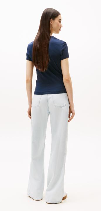 Actual product image Tommy Jeans Tjw Slim Linear Ss Tee Ext (M)