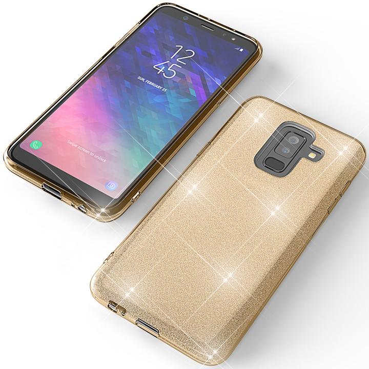 Immagine prodotto Nalia Custodia per cellulare Glitter (Samsung Galaxy A6+)