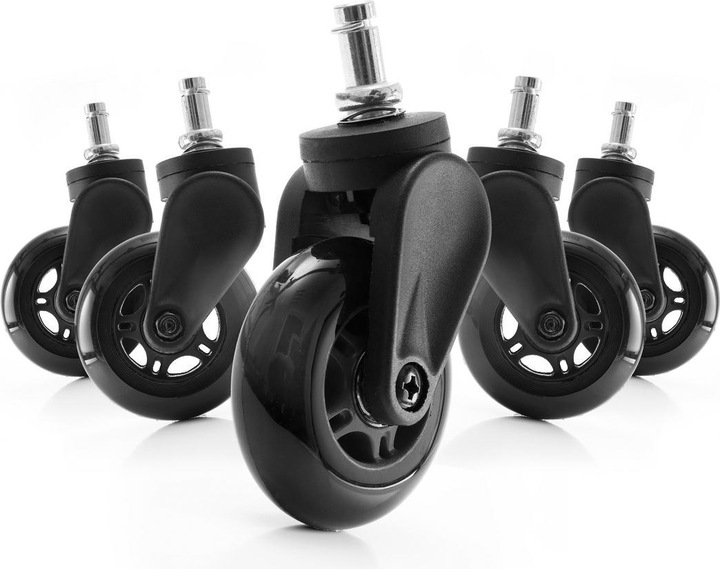 Produktbild DXRacer Blade Wheels - 5er Set - Schwarz