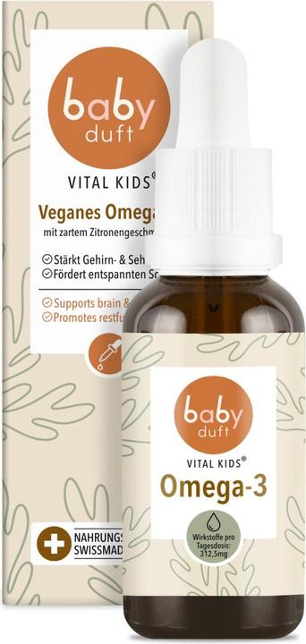 Actual product image Babyduft Omega-3 Tropfen, vegan, ab 5 Monate (1 Piece, Droplet)