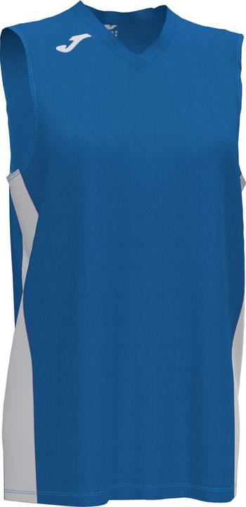 Royal blue, White