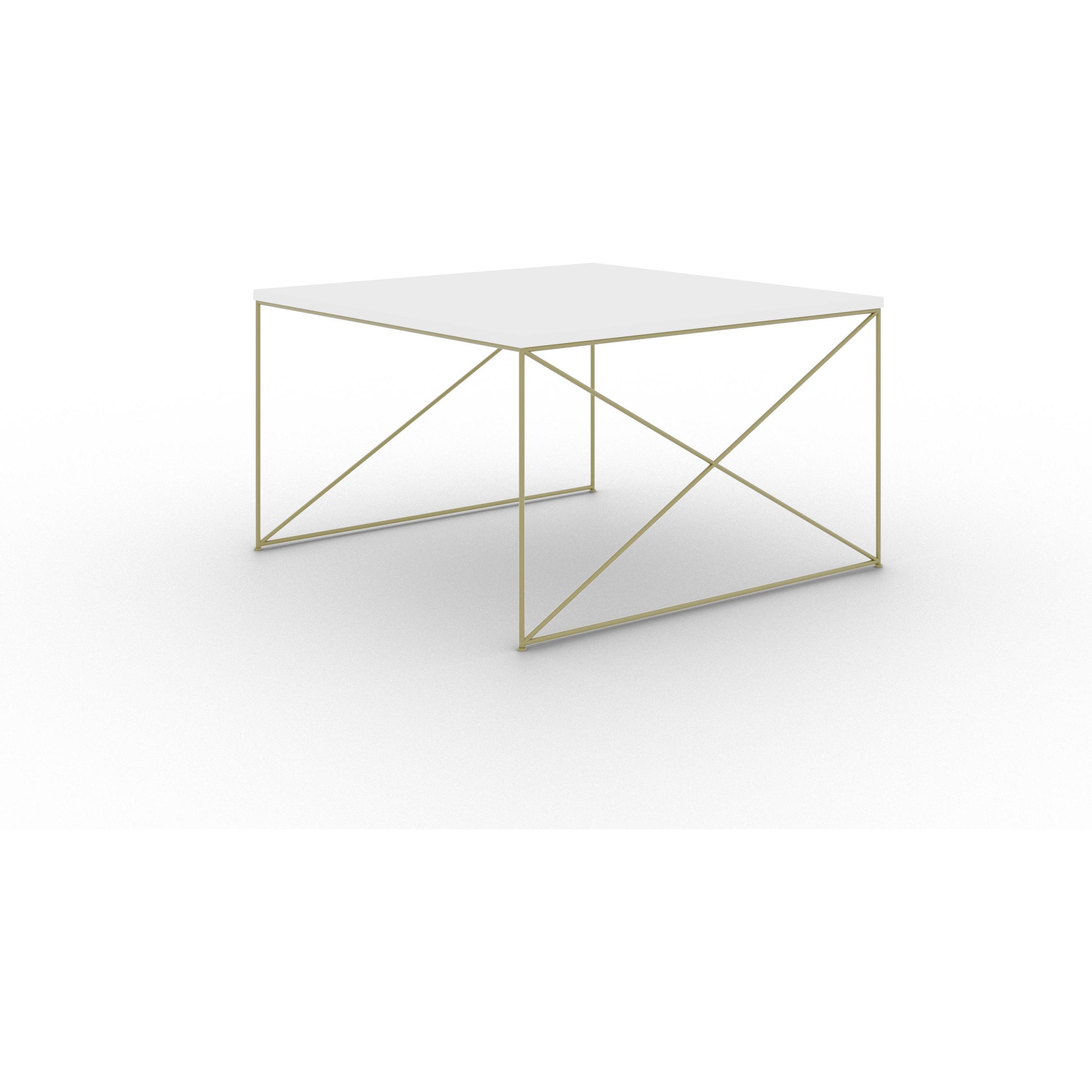 ADRK Furniture, Couchtisch + Beistelltisch, Nelia (75 x 75 x 43 cm)