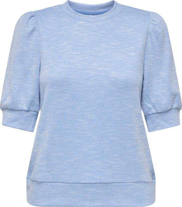 Produktbild Only Normal geschnitten Rundhals Gesmokte Ärmelbündchen Puffärmel Top Top (XL)