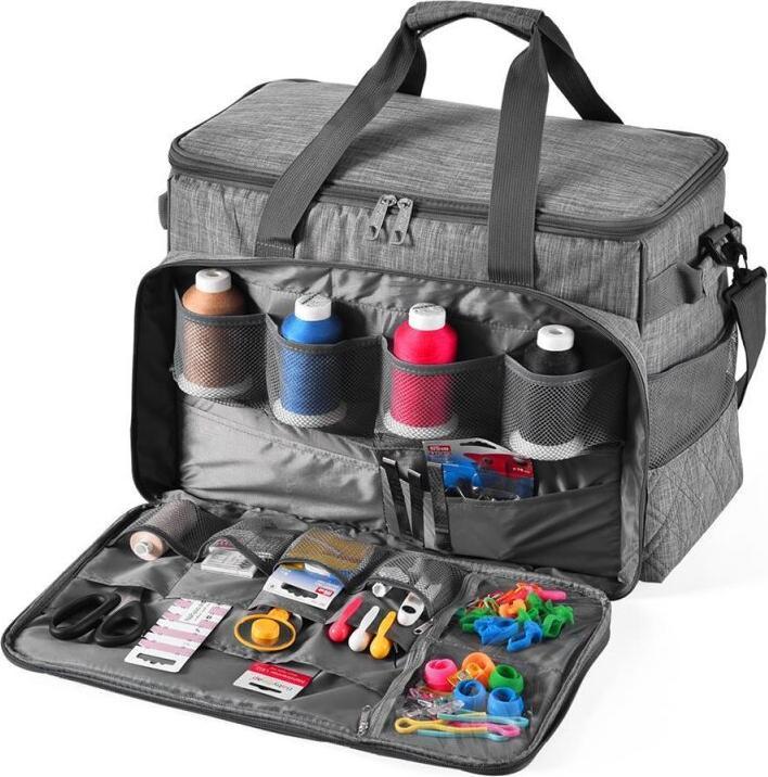 Image du produit Phönix Sac pour machine à coudre Quilt Design gris