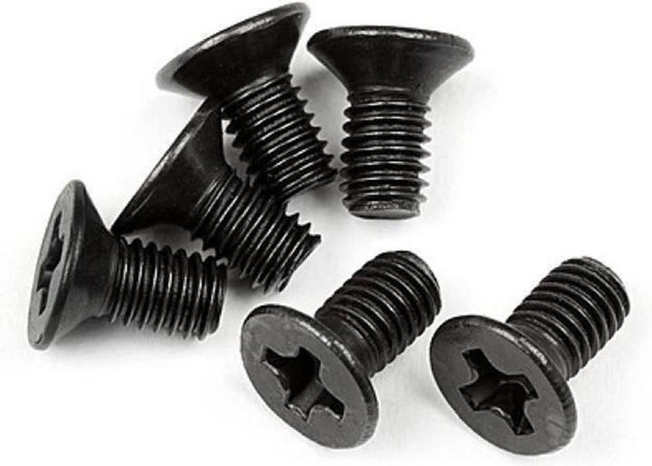 Actual product image Maverick Flat Head Screw M3 x 6mm 6Pcs