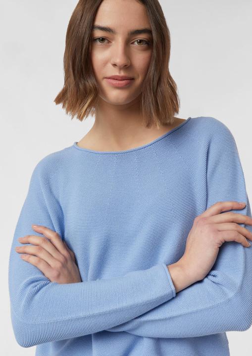 Image du produit Comma Strickpullover Cropped Strickpullover im Relaxed Fit mit Strukturmuster (36)