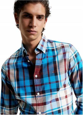 Actual product image Tommy Hilfiger Long-sleeved Oxford shirt for men (XL)