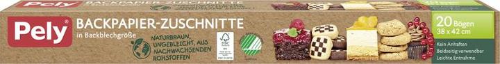 Produktbild Pely Backpapier B&S 20 Bögen