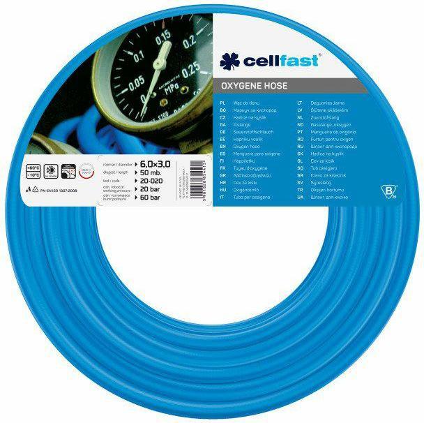 Produktbild Cellfast OXYGEN HOSE 6mm LENGTH: 50m (50 m, 6 mm)