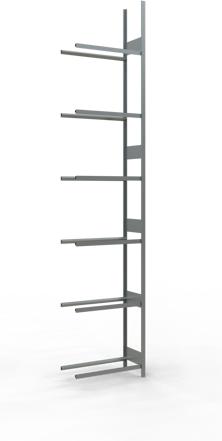 Produktbild Schulte Lagertechnik Räder-Anbauregal MULTIplus151