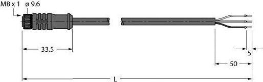 Produktbild Turck Aktuator- (10 m)