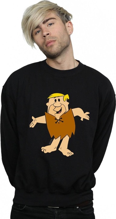 Actual product image The Flintstones Mens Barney Rubble Classic Pose Sweatshirt (3XL)
